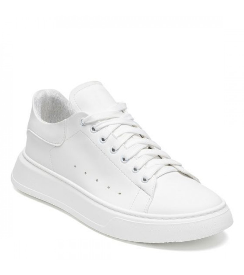 Per La Moda - 394Rey1 White Leather